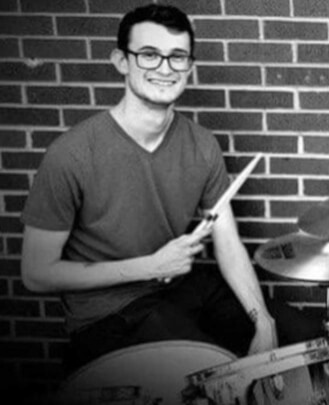 Drum Teacher, Bass Guitar Teacher Drake Newcomb