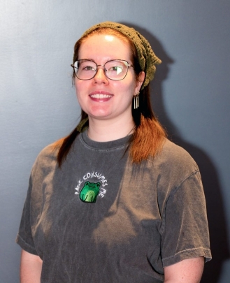 Studio Coordinator Haley Wheeler