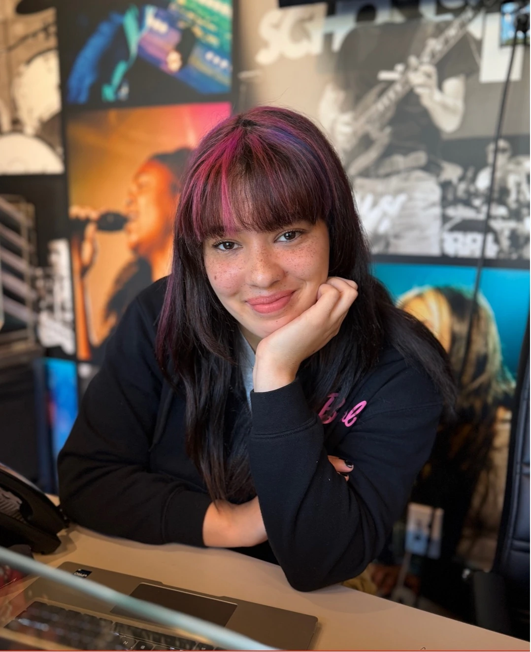 Studio Coordinator Hannah Young