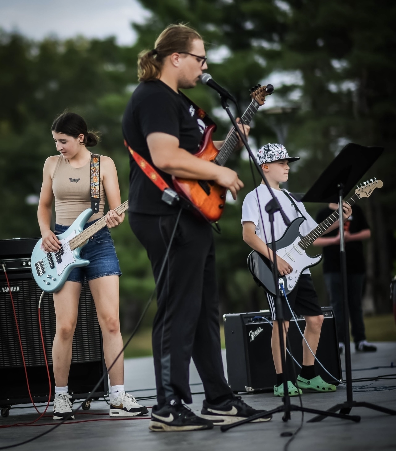 Assistant Music Director, Bass Guitar Teacher, Guitar Teacher, Drums Teacher, Keyboard + Piano Teacher, Vocals Teacher Conner Roark