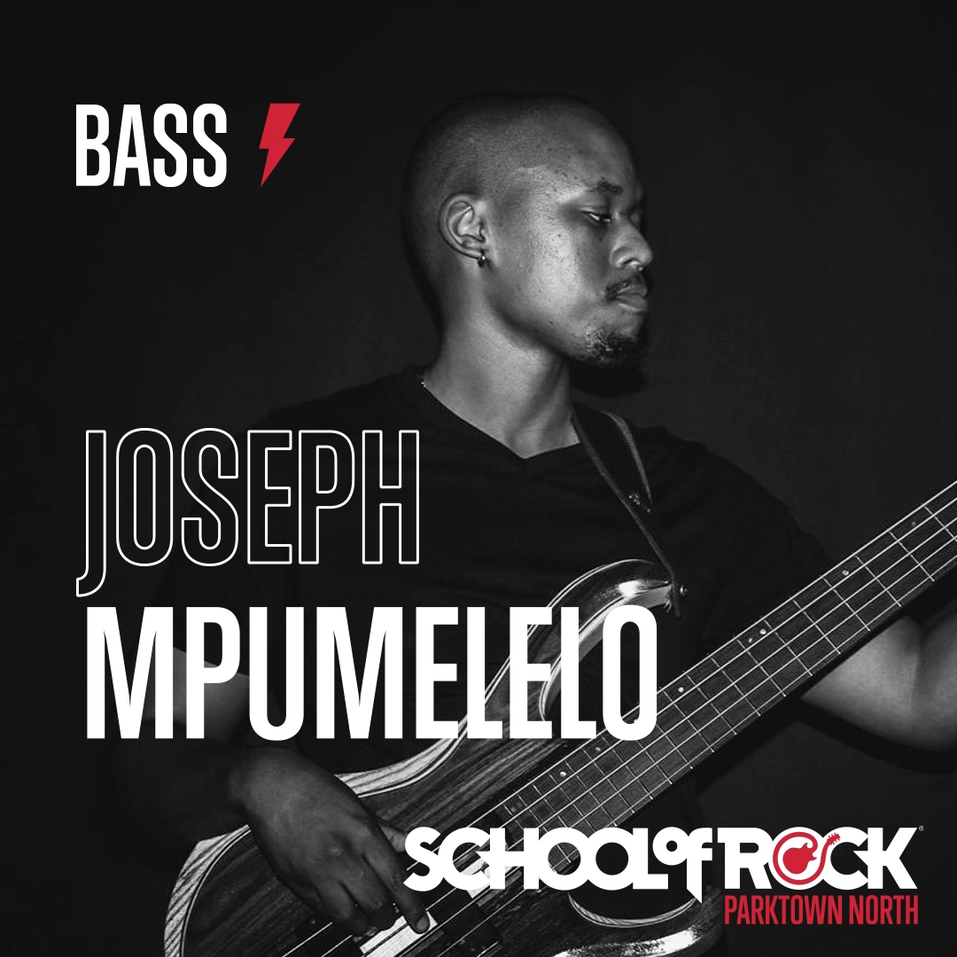 Bass Guitar Teacher, Drum Teacher Joseph Mpumelelo Mthimunye