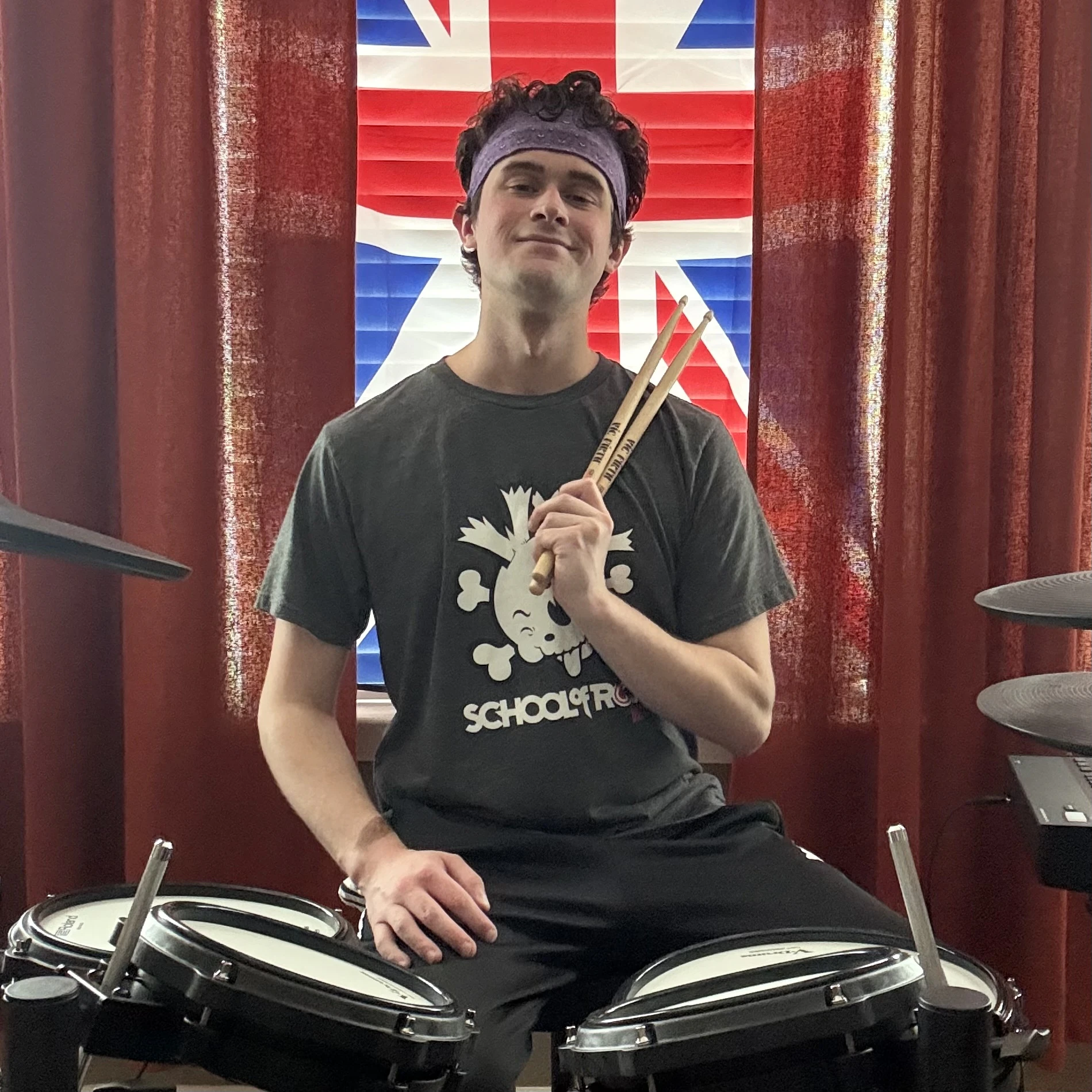 Drum Teacher Landon Stewart