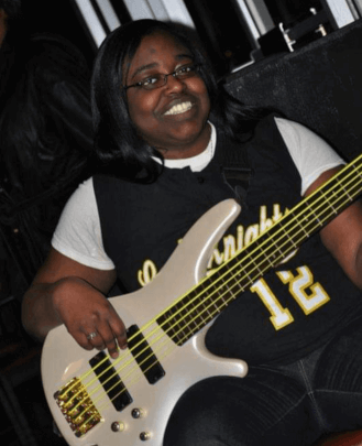 Bass Guitar Teacher, Guitar Teacher, Drum Teacher, Keyboard + Piano Teacher Lynetta Montgomery