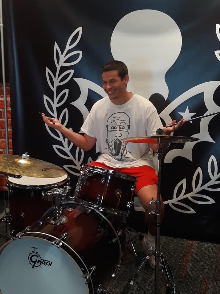 Drum Teacher Mark Larson
