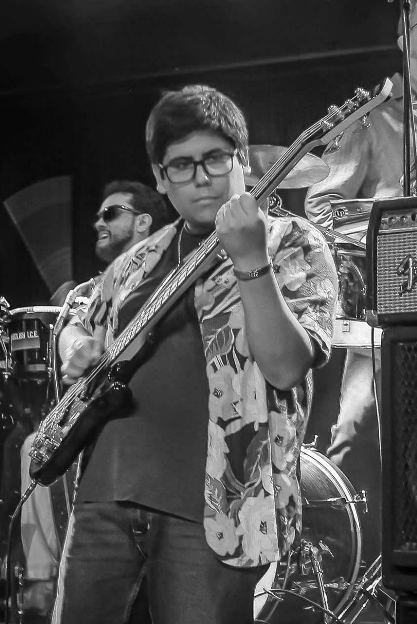 Bass Guitar Teacher, Keyboard + Piano Teacher Piero