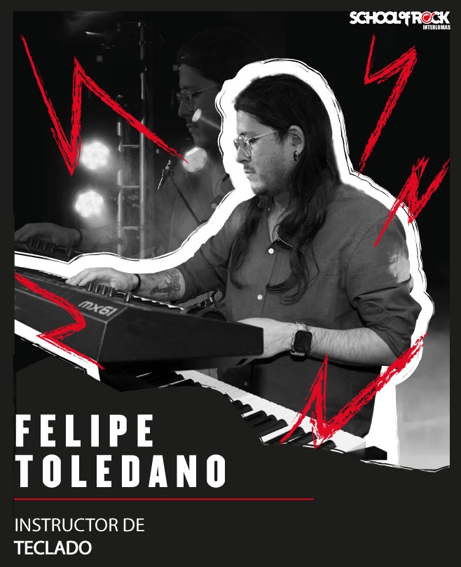 Instructor de Teclado Felipe Toldeano