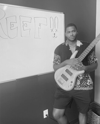 Bass Guitar Teacher, Drum Teacher Reef Stallworth