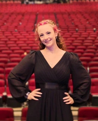 Studio Coordinator Sara Herrschaft