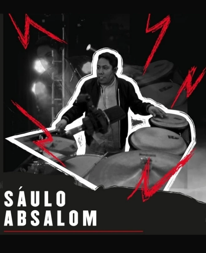 Profesor de Batería y Ensamblador Saulo Absalom Estrada