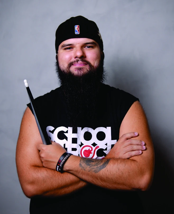 Professor de Bateria Jonas