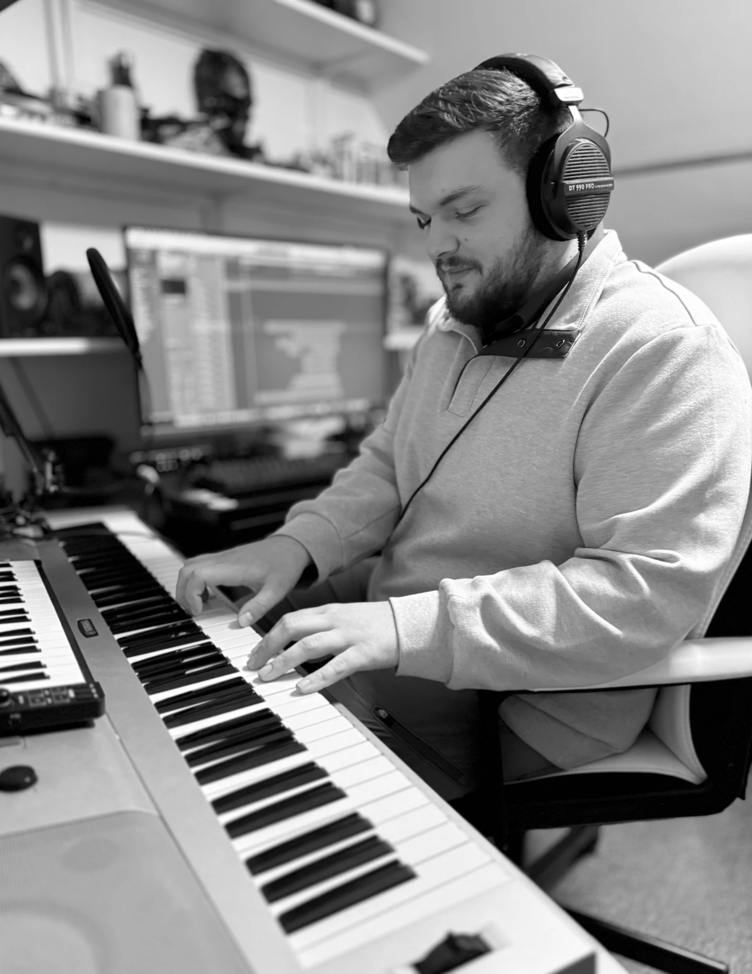 Studio Coordinator Logan Zonfrillo