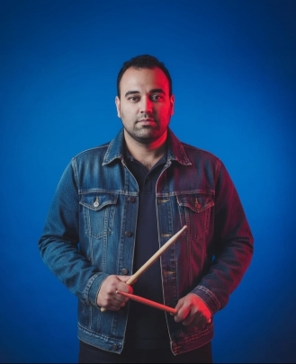 Professor de Bateria Leandro Noronha