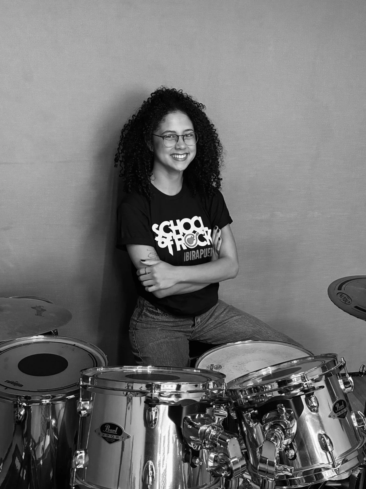 Professora de Bateria Thamires Miranda 