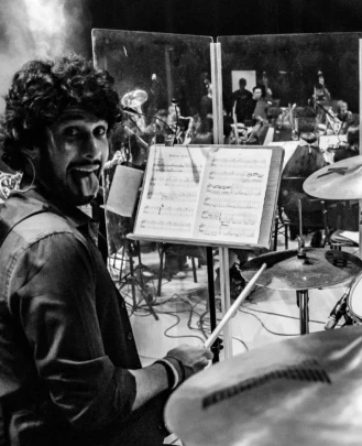 Professor de Bateria Felipe Mancha